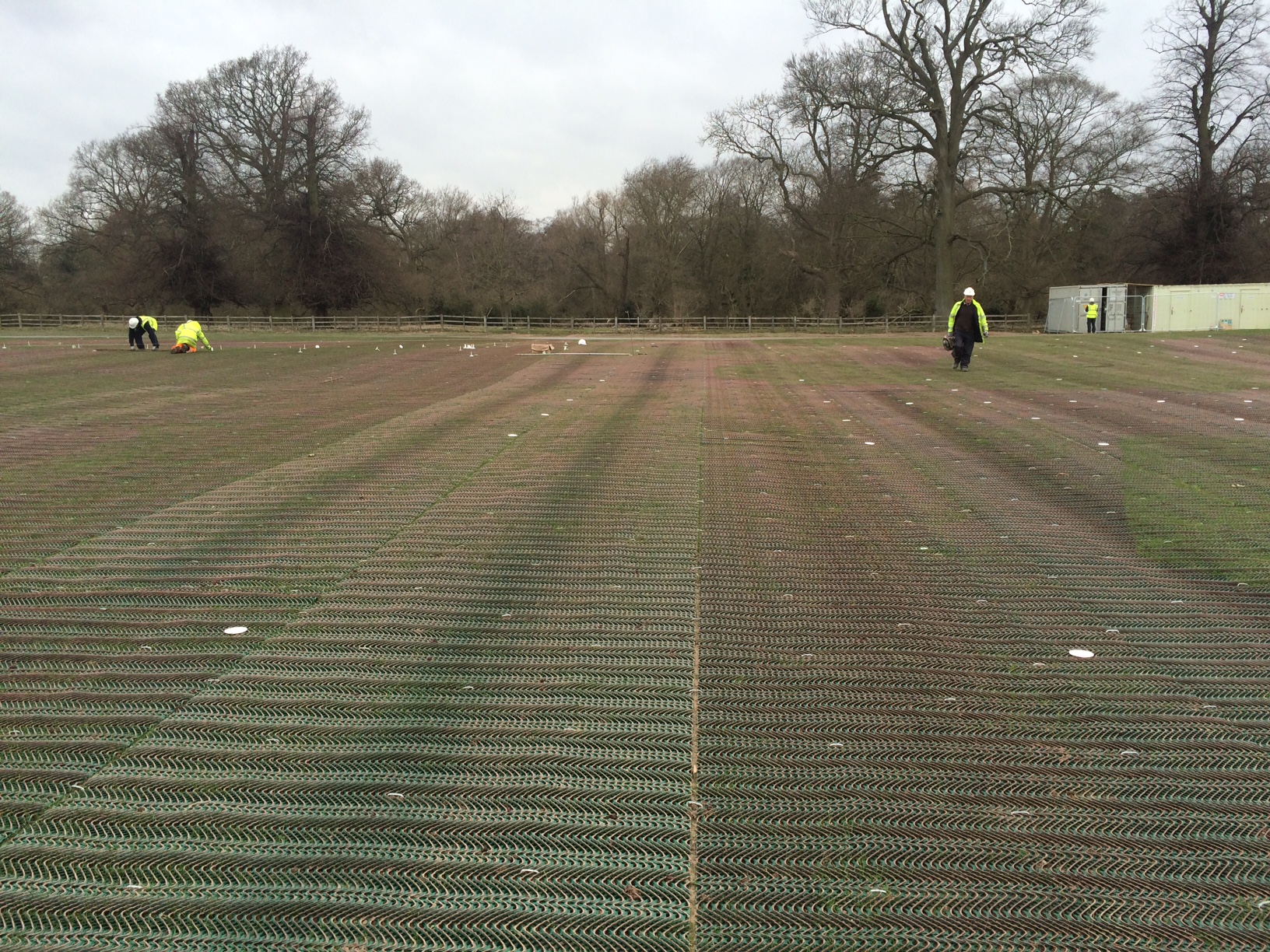 TurfMesh installation at Belton House