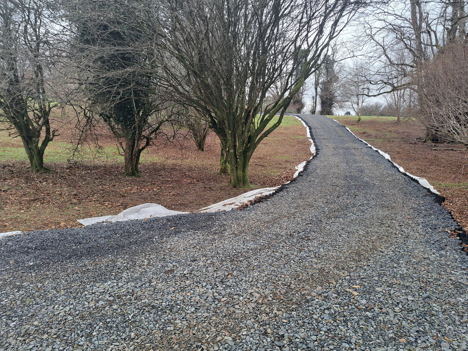 ProtectaWeb installation for an access road in Wicklow, Ireland