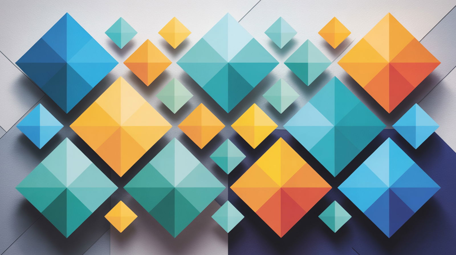 Abstract geometric shapes