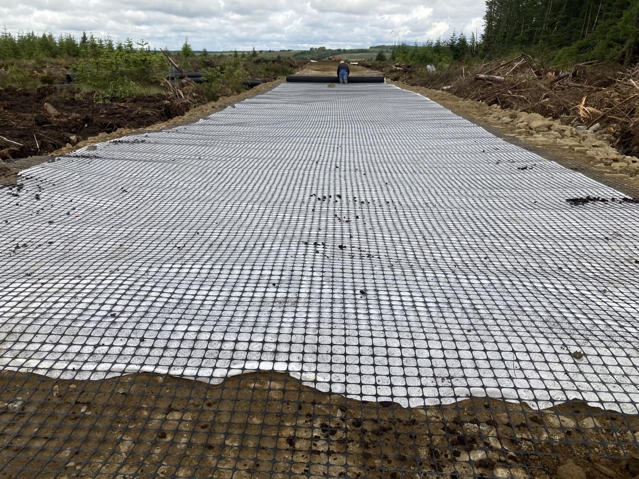 SX Grid and MultiTrack non woven geotextile