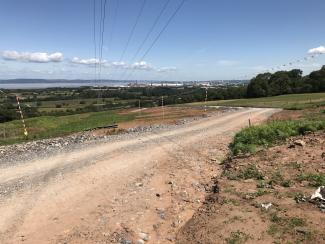 Hinkley Point C haul road using Geoworks geosynthetics