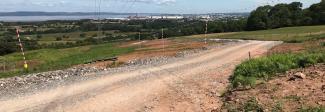 Hinkley Point C haul road using Geoworks geogrids