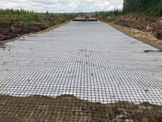 Sneddon Law wind farm haul road