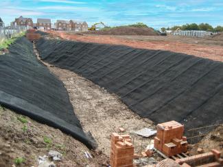 Trinter erosion control mesh