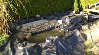 GT Membrane 500 used in a pond lining application