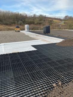 11 Arches visitor car park made easier with Ecodeck