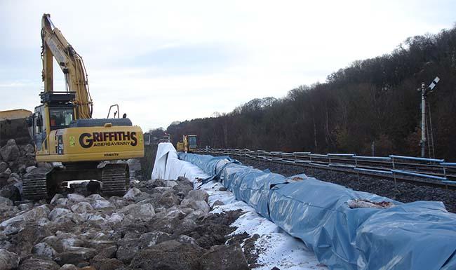 MultiTrack SNW being installed in building site